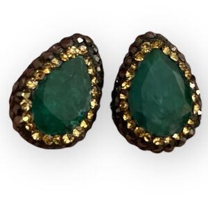 181 Sunaina Emerald Studs